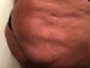 Fat ass shaking