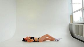 Very hot naked gymnastics by Alla Sinichka