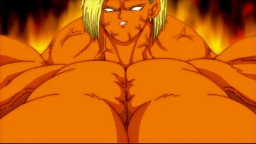 Android 18 Female Muscle Growth Animation by Miche-san with sound by DoktorDepraved