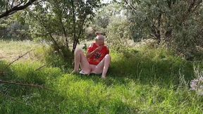 Went for Berries and Decided to Masturbate in the Forest