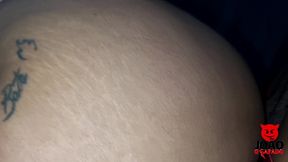 mel fadinha nao aguentou a pica grande e gozou gostoso levo gozada dentro tambem