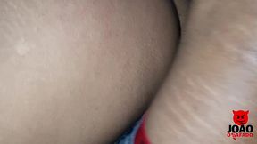 mel fadinha nao aguentou a pica grande e gozou gostoso levo gozada dentro tambem