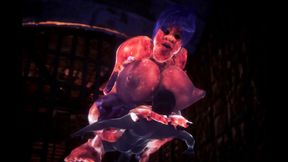 Busty MILF fucked by a 3D monster in rough anime hentai sex