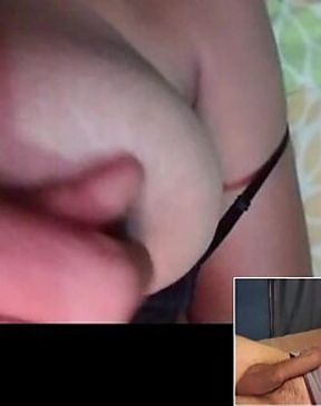 Dirty video call with horny Dominican MILF