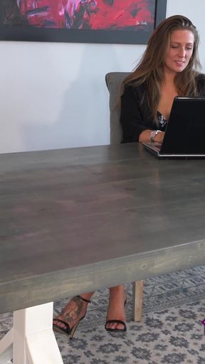 Petite coed Febby Twigs takes some dick from an older guy