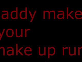 RUINED MAKEUP dirty whore gets WRECKED INTENSE DIRTY TALKING SOLO MALE