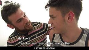 Hot Cute Latino Boys Seduce A Hairy Stud