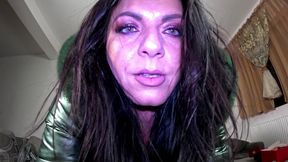 Busty MILF in Shiny Downjacket - Zipper Cleavage &amp; Coat Tease