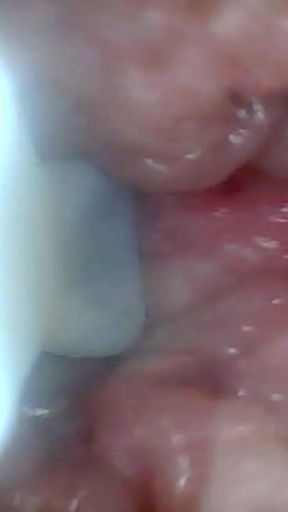 Stunning moment from &quot;Endoscope camera shows the most sensitive parts of the penis Educational video&quot;