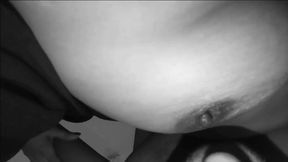 Lick the Wet Pussy Big Boobs Licking by Hubby in Night
