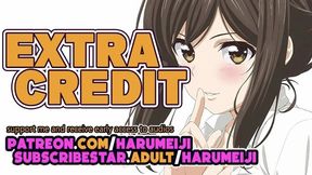 [f4m] Extra Credit Erotic Audio Roleplay [public] [creampie] [risky]