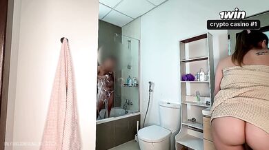 That Ass Was Too Much - Stepson Loses Control When Stepmom Walks In Naked