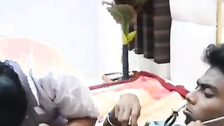 Indian Stepsons and Stepfather Fuck a Hot  Doctor Hardly Threesome sex