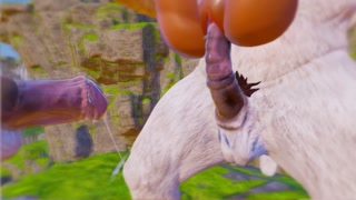 Sex with Furry monsters POV SLOW MOTION | porn in 3d