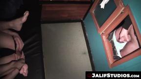 ”Hard Master whips Kriss Lope butt before thrusting deep inside him”