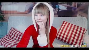 Beautiful european girl live show on cam