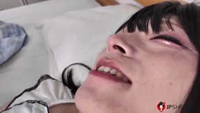 Japanese tranny Makoto Kagura anal fucked by her boyfriend hungry cock