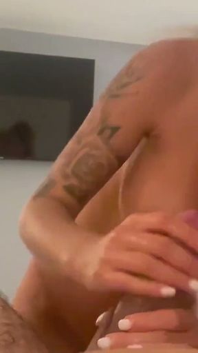 Russian Whore Monika Fox Sucks Dick a Fan and Does Anal Fisting in Barcelona