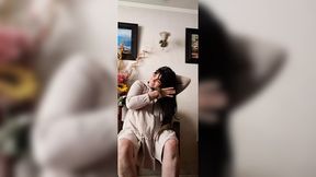 Mom gets nasty with step-son's buddy, exposes all the goods