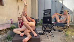Cuckold Fantasy: Girlfriend Watches Her BF Fuck Her Sister