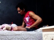 Raba Erre: Un escritor cachondo se manipula en plena escritura... 14:24 por Rabaerre