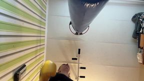 Boxing Punch Lingerie Tease POV