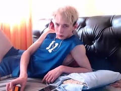 Filthy twink solo masturbation porn video