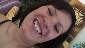 Tattooed cutie gives a great blowjob before riding you in POV sex