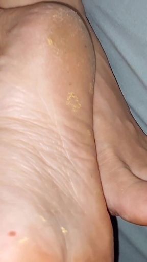 Blonde Mature Wife Enjoys Foot Worship and Sex