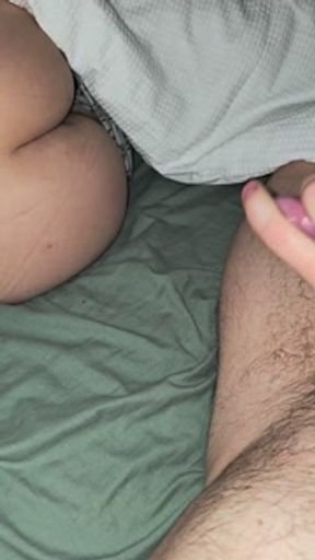 Stranger with Fat Ass climbed into my bed after a party.