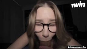 Homemade teenager subjugated 3some with amateur honey and huge jugs - extraordinary POV cumshot!
