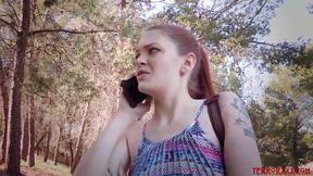 Bree Daniels ambushed under bridge by rough lesbian oral
