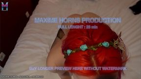 Cuckold fantasy: White guy watches as two black men destroy his girl