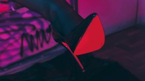bbw foot worship: morrigan s sensual stocking & sole tease
