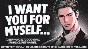 (audio roleplay) Boyfriend's Dad Finds You ALONE - YSF - Male Moaning