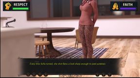 Banu in the West 3 First Day Lecturing and Then Sofia so Weird at Home