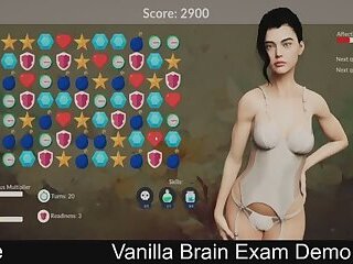Vanilla Brain Exam ( Steam demo Game) match 3 Adult Casual Erotic Romance