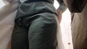 Farts in the public clothing store