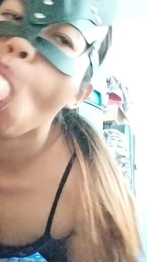 Anal sex and deepthroat of a very sexy Asian woman   Clip 1