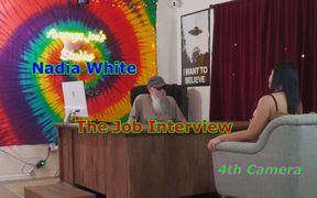 Nadia White the Job Interview 4th Camera