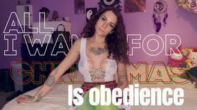 All I want for Christmas