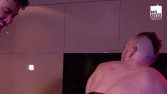 Axel Abysse mutually fists Dee in hardcore amateur gay fisting