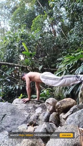 On a Walk to the River - Masturbation and Outdoor Urination