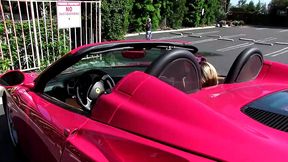 aj applegate creampie outdoors in fishnet lingerie