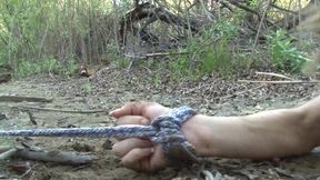 Tattooed Blonde's Wild Outdoor Facesitting and Indoor Pounding