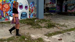 Wild Blonde in Intense Fingering and Scissoring Chaos