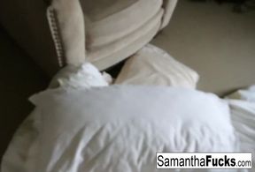 Samantha's Playful Morning Adventure: A Solo Exploration