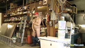 ”Bearded Sailor Blue Enjoys Solo Masturbation”