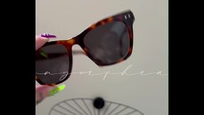 Tu valides mes nouvelles lunettes de soleil ?