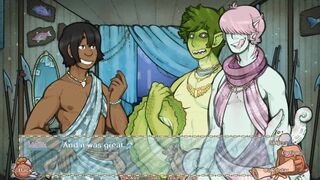 Finest Buddies Have a Threeway! (Cutscene from the Visual Novel, "Tomai")